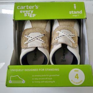 Carter's infant shoes size 4 NIB